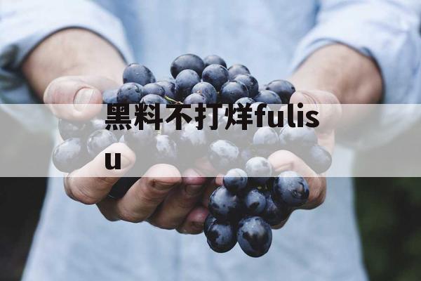 黑料不打烊fulisu