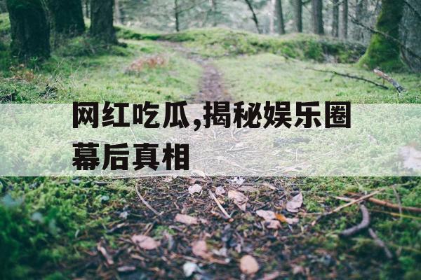 网红吃瓜,揭秘娱乐圈幕后真相